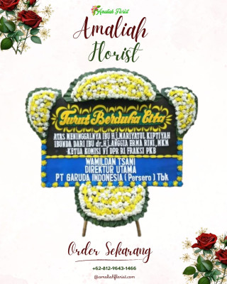 Papan Bunga Duka di Sempaja Utara